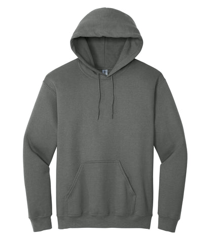 Gildan HEAVY BLEND HOODED SWEATSHIRT 1850 #color_Charcoal