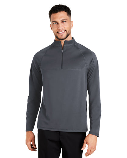 North End Men's Revive coolcore® Quarter-Zip NE410 #color_CARBON