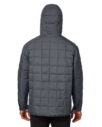 North End Unisex Aura Packable Anorak NE722 #color_CARBON