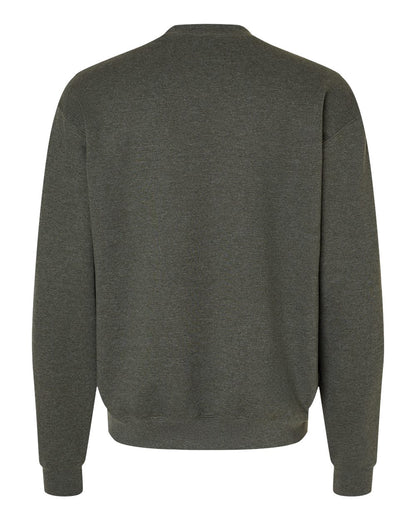 Champion Powerblend® Crewneck Sweatshirt S600 #color_Dark Green Heather