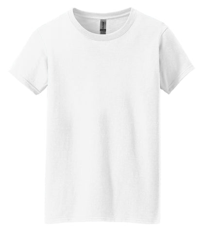 Gildan HEAVY COTTON MISSY FIT T-SHIRT 5000L #color_White