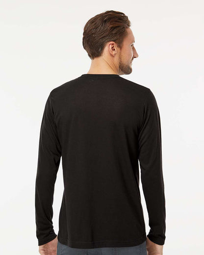 M&O Poly-Blend Long Sleeve T-Shirt 3520 #colormdl_Black