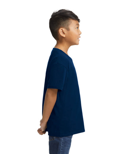 Gildan Youth Softstyle Midweight T-Shirt G650B #color_NAVY