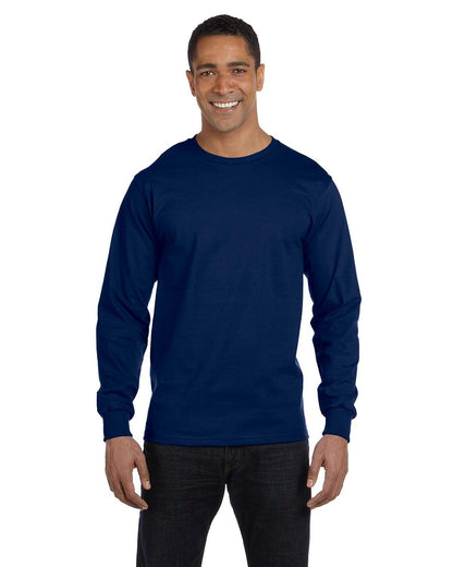 Gildan Adult Long-Sleeve T-Shirt G840 #color_NAVY