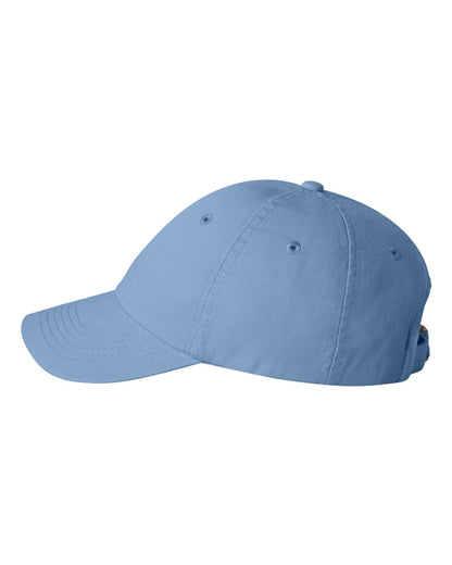 Valucap Small Fit Bio-Washed Dad Hat VC300Y #color_Baby Blue