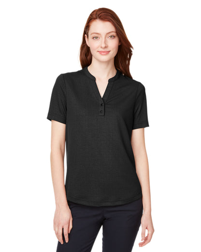 North End Ladies' Replay Recycled Polo NE102W #color_BLACK