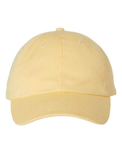 Valucap Adult Bio-Washed Classic Dad Hat VC300A #color_Butter