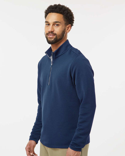 Adidas Spacer Quarter-Zip Pullover A588 #colormdl_Collegiate Navy