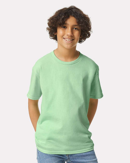 Gildan Ultra Cotton® Youth T-Shirt 2000B #colormdl_Mint Green