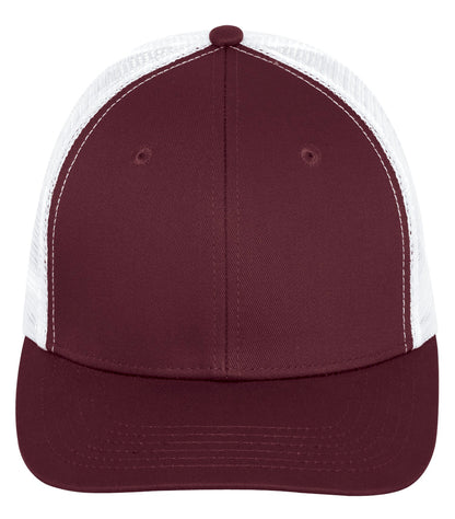 Atc Everyday Snapback Trucker Cap C1318 #color_Maroon/White