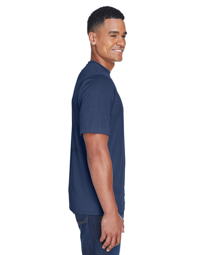 Team 365 Men's Sonic Heather Performance T-Shirt TT11H #color_SP DRK NVY HTH