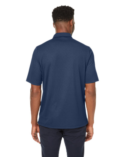 North End Men's Replay Recycled Polo NE102 #color_CLASSIC NAVY