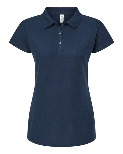 M&O Women's Soft Touch Polo 7007 #color_Bright Navy