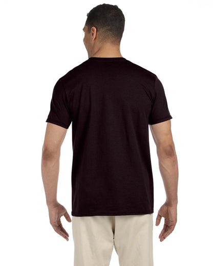 Gildan Adult Softstyle® T-Shirt G640 #color_DARK CHOCOLATE