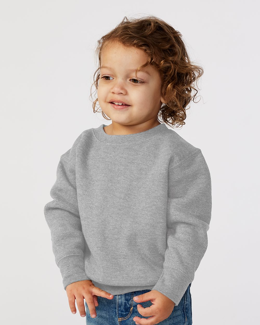 Rabbit Skins Toddler Fleece Crewneck Sweatshirt 3317