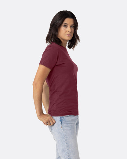 Next Level Apparel Unisex CVC Crewneck T-Shirt N6210 #color_HEATHER MAROON