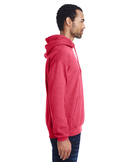 Gildan Adult Heavy Blend™ Hooded Sweatshirt G185 #color_HTH SPT SCRLT RD