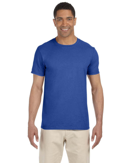 Gildan Adult Softstyle® T-Shirt G640 #color_METRO BLUE