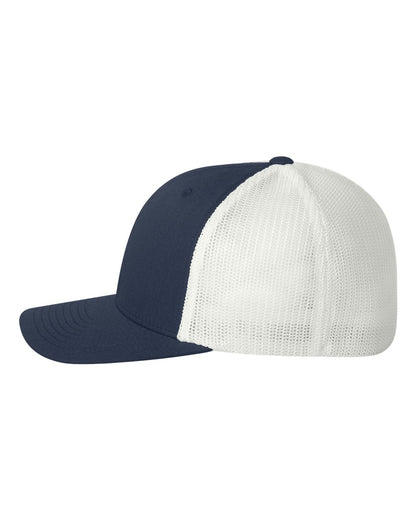 Flexfit Trucker Cap 6511 #color_Navy/ White