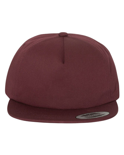 YP Classics Lightly-Structured Five-Panel Snapback Cap 6502 YP Classics Lightly-Structured Five-Panel Snapback Cap 6502