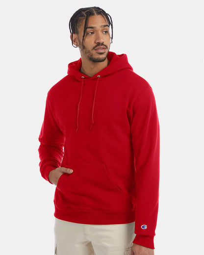 Champion Powerblend® Hooded Sweatshirt S700 #colormdl_Scarlet