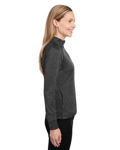 Spyder Ladies' Mission Half-Zip S17998 #color_BLACK JASPE