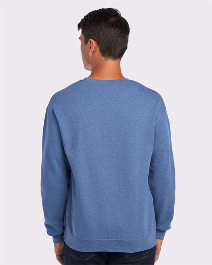 JERZEES NuBlend® Crewneck Sweatshirt 562MR #colormdl_Vintage Heather Blue