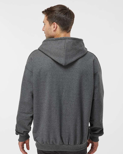 King Fashion Full-Zip Sweatshirt KF9047 #colormdl_Charcoal/ Black