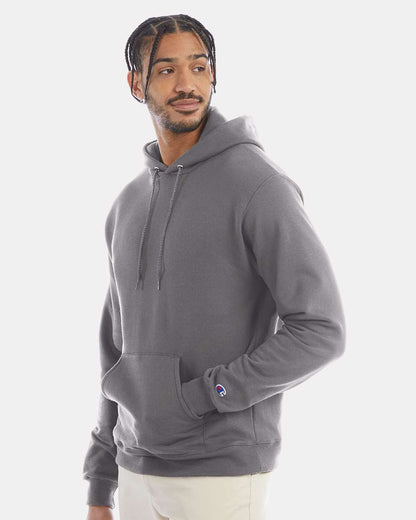 Champion Powerblend® Hooded Sweatshirt S700 #colormdl_Stone Grey