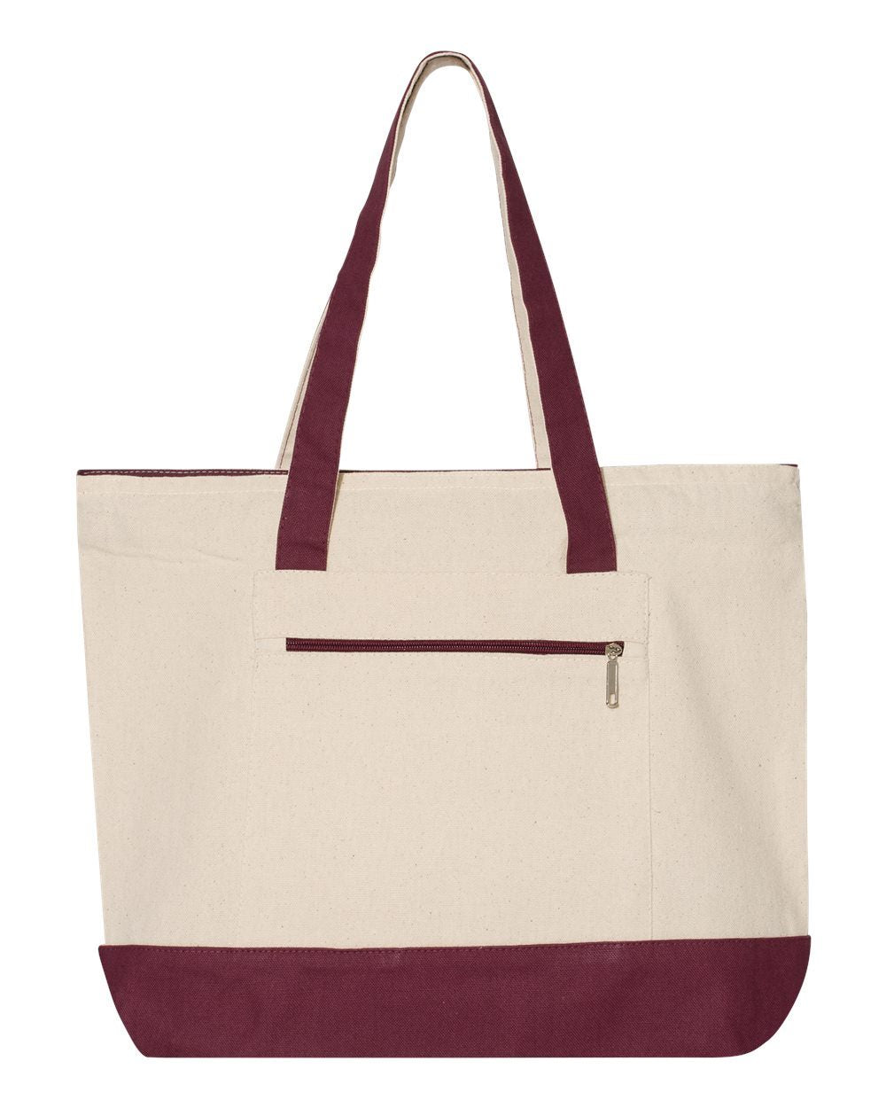 Q-Tees 19L Zippered Tote Q1300