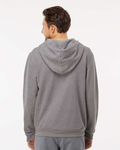 M&O Unisex Zipper Fleece Hoodie 3331 #colormdl_Heather Grey