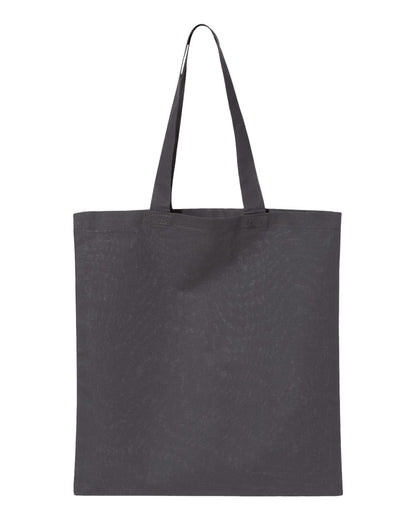 Q-Tees Economical Tote QTB #color_Charcoal