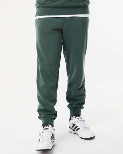 Independent Trading Co. Pigment-Dyed Fleece Pants PRM50PTPD #colormdl_Pigment Alpine Green