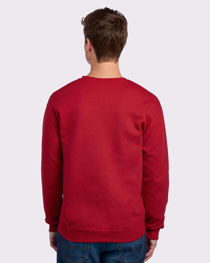 JERZEES NuBlend® Crewneck Sweatshirt 562MR #colormdl_True Red