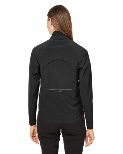 Spyder Ladies' Glydelite Jacket S17919 #color_BLACK