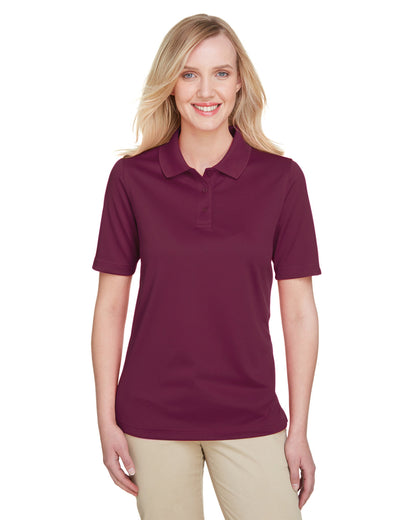 Harriton Ladies' Advantage Snag Protection Plus Polo M348W #color_MAROON