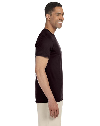 Gildan Adult Softstyle® T-Shirt G640 #color_DARK CHOCOLATE