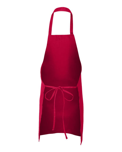 Q-Tees Butcher Apron Q2010 #color_Red