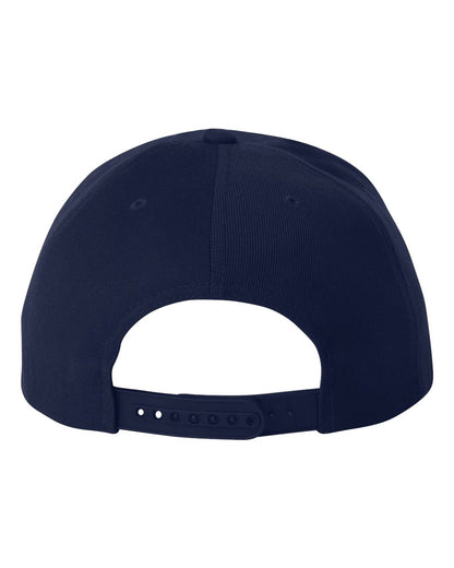 YP Classics Premium Flat Bill Snapback Cap 6089M #color_Navy