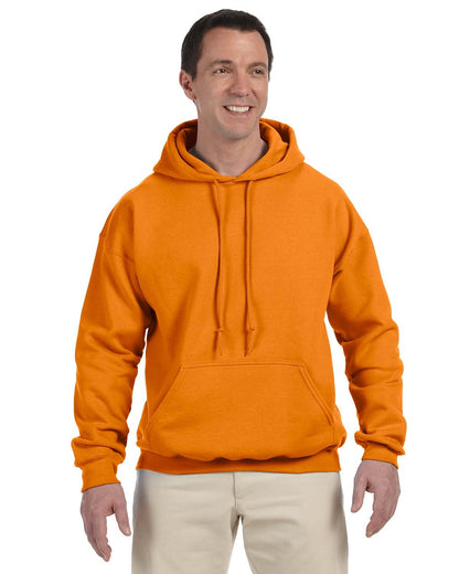 Gildan Adult DryBlend® Hooded Sweatshirt G125 #color_S ORANGE