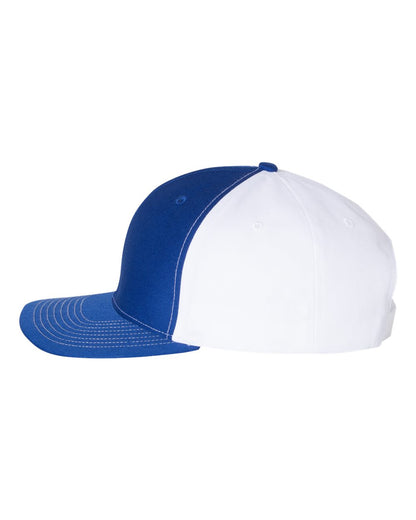 Richardson Twill Back Trucker Cap 312 #color_Royal/ White