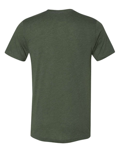 BELLA + CANVAS Triblend Tee 3413 #color_Military Green Triblend