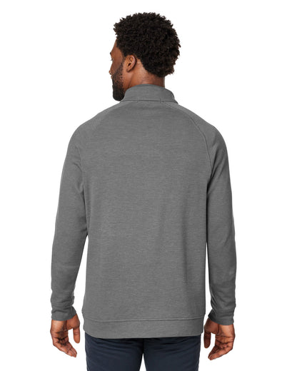 Devon & Jones New Classics® Men's Charleston Quarter-Zip DG481 #color_GRAPHITE MELANGE