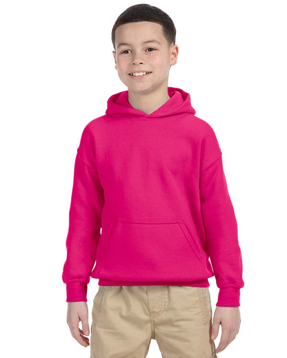 Gildan Youth Heavy Blend™ Hooded Sweatshirt G185B #color_HELICONIA