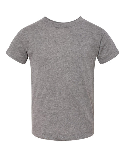 BELLA + CANVAS Toddler Triblend Tee 3413T #color_Grey Triblend