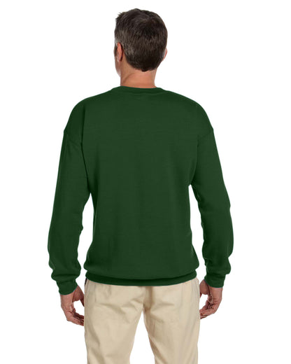 Gildan Adult Heavy Blend™ Fleece Crew G180 #color_FOREST GREEN