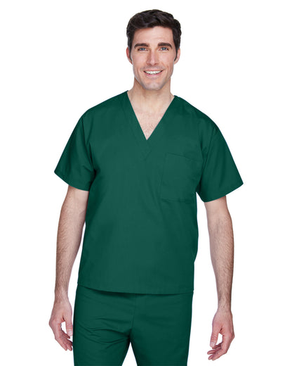 Harriton Adult Restore Scrub Top M897 #color_HUNTER