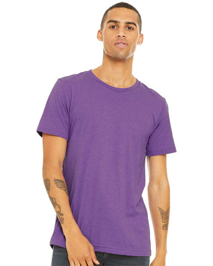 BELLA + CANVAS Triblend Tee 3413 #colormdl_Purple Triblend