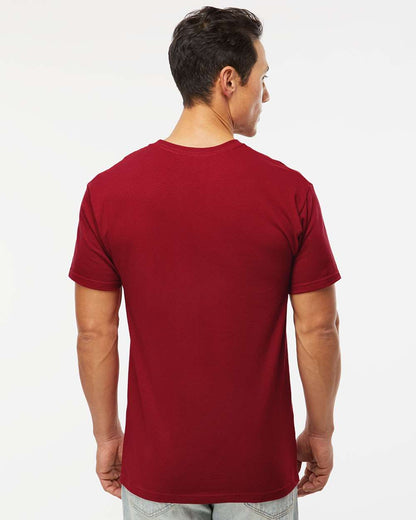 M&O Gold Soft Touch T-Shirt 4800 #colormdl_Cardinal Red