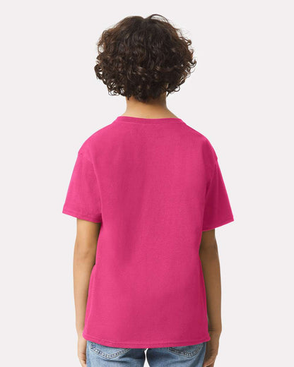 Gildan Ultra Cotton® Youth T-Shirt 2000B #colormdl_Heliconia